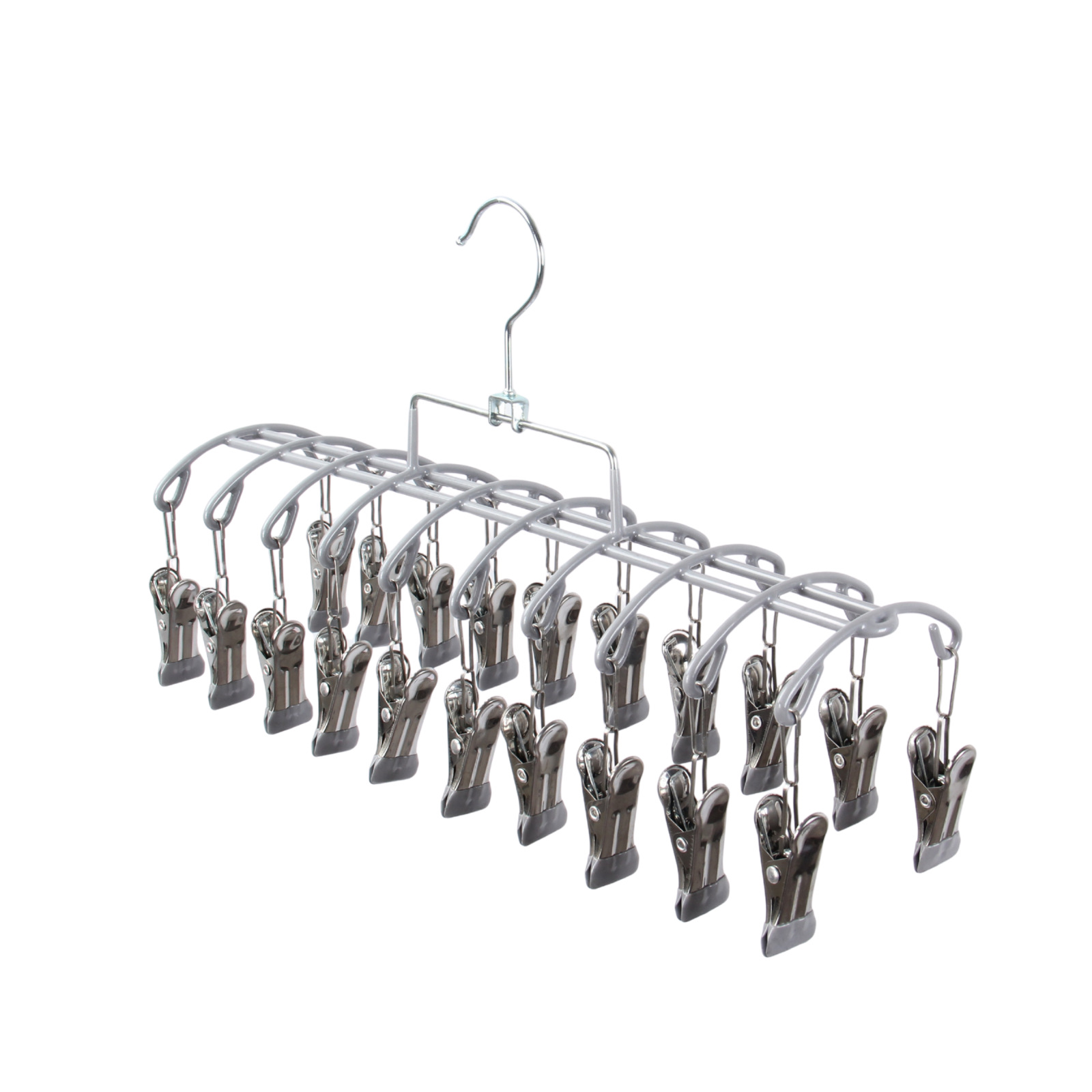 Multifunctional 20-Clip Sock Drying Rack for Home Use, Underwear Clips, Children's Bibs, Balcony Drying Hooks, Sock Clips