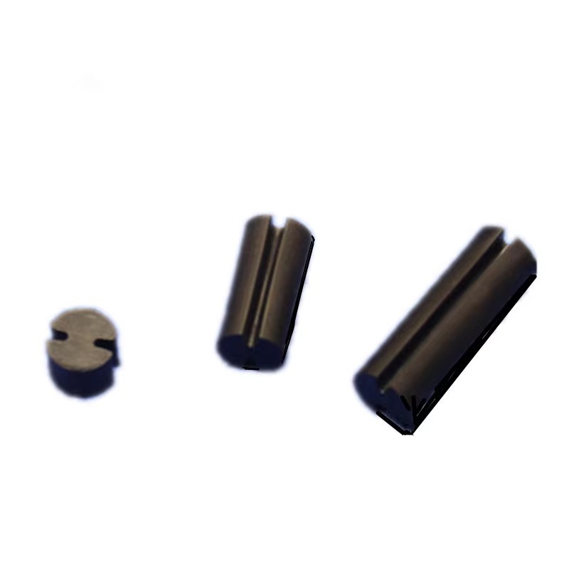 F3/F4 LED spacer Round LED double pit isolation column black nylon insulated double slot lamp post