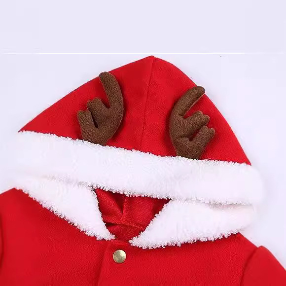 Children's Christmas Clothing Elk Style Hooded New Clothing Christmas cospiay Kidsren's Adult Holiday Christmas Skirt