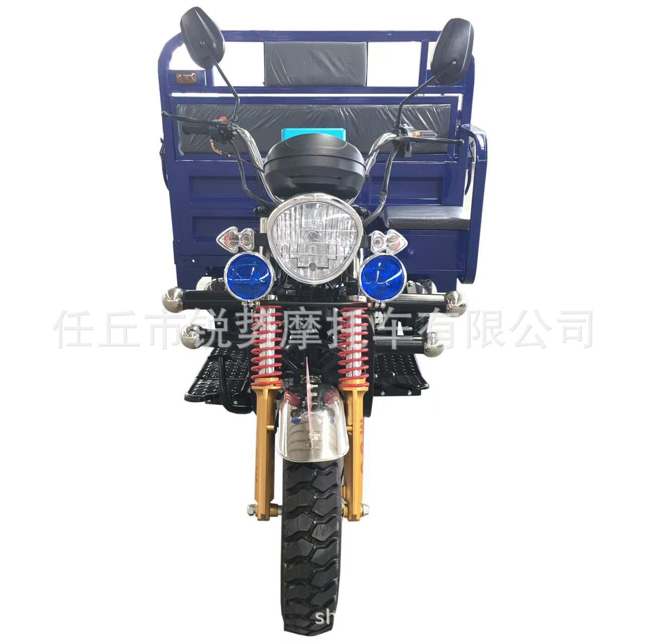 Africa's Best-Selling Three-Wheel Fuel Motorcycle Cargo Agricultural Dump Truck Gasoline Motorcycle Load King Cross-Border