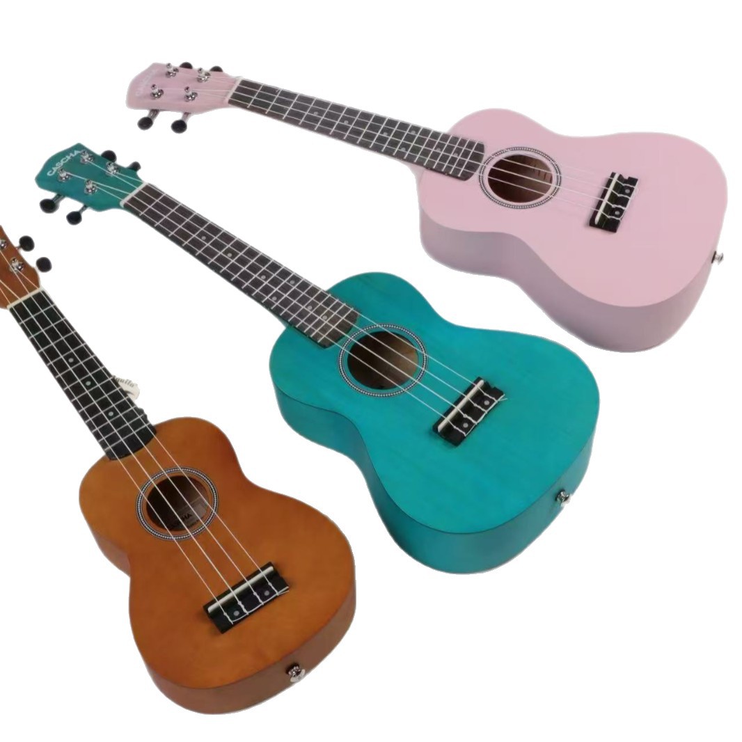 23inch Ukulele Instrument Wholesale Children's Small Guitar Ukulele Entry-Level Solid Wood Ukulele