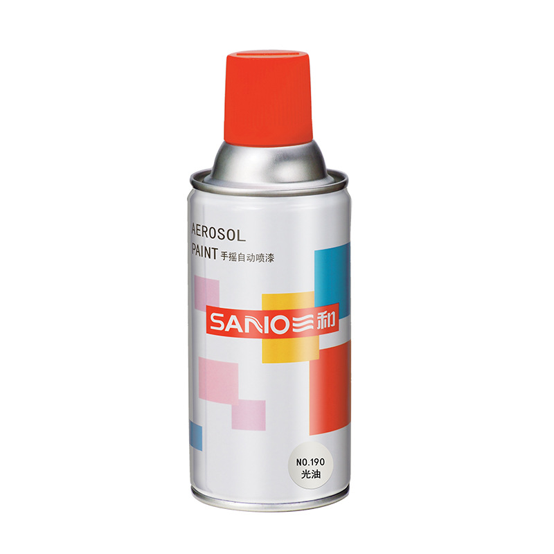 Sanhe self-painting car color change black and white bright oil spray paint cold galvanized hand spray paint automatic spray paint wholesale