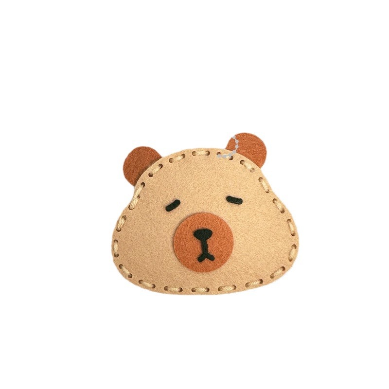 Children's Sewing Kindergarten Non-Woven Doll Pendant Handicraft Class DIY Material Package Semi-Finished Toys Wholesale