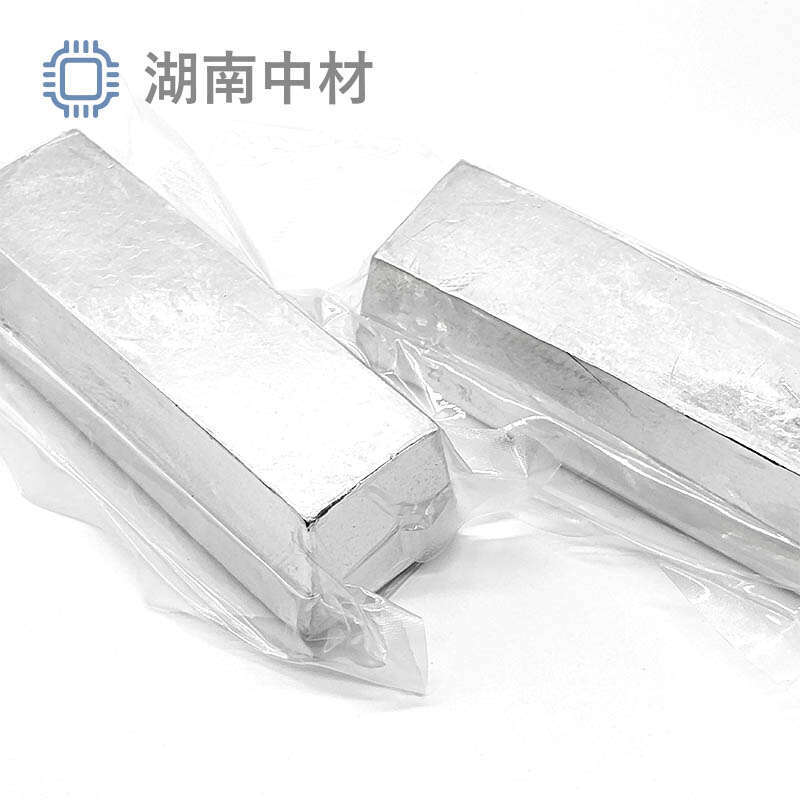 Metal Indium in Ingot Pure Indium Ingot Sell High Purity Indium and Indium Ingot 99.995% 99.999% Indium Ingot Indium Block