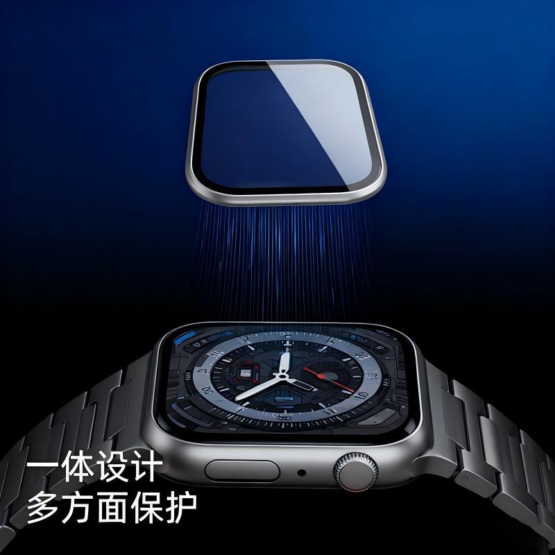 Applewatchs S10 45mm Starlight Color High-Definition High-Transparency Anti-Fall, Explosion-Proof and Scratch-Proof Watch Film Protective Film
