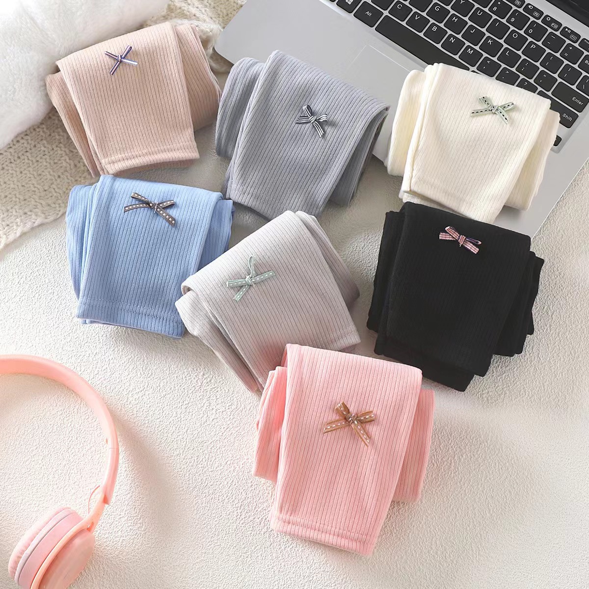 Детские леггинсы весна и осень, тонкие, универсальные брюки для детей, осенне-зимние, многоцветные, стиль вестерн для больших детей, тонкий бархат