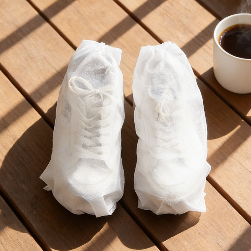 Сумка для сушки обуви, нейлоновый пылезащитный чехол, сумка для обуви для путешествий, портативная сумка для хранения, белая пылезащитная сумка для обуви