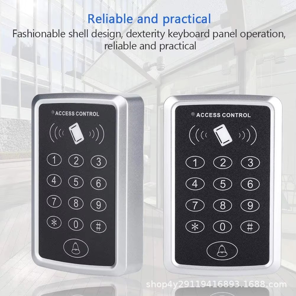 Independent Access Control System Kit 180kg Electric Magnetic Lock 12V Power Supply Exit Button Full Set of Door Opening and Entry System