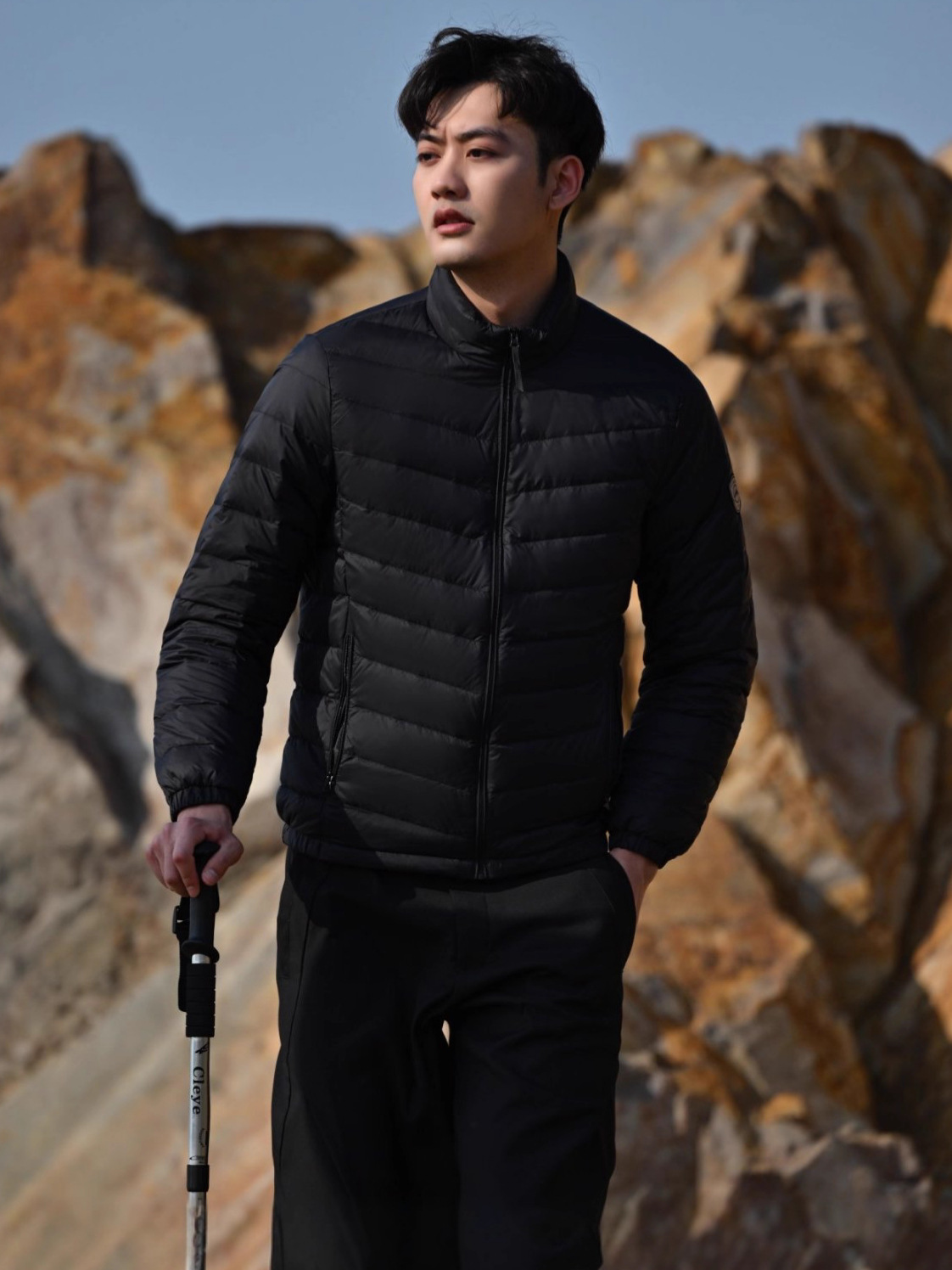 Outdoor down Jackets for Men and Women, down Jackets, Sports and Leisure Stand-Up Collar, Lightweight down Jackets, Warm Jackets