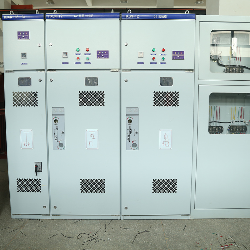 High-Voltage Ring Network Cabinet Xgn-1210Kv Inlet and Outlet Line Cabinet Switchgear Complete Set of Equipment Box-Type Outdoor