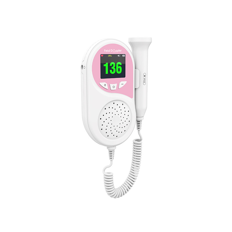 Kangtai Home Fetal Heart Rate Monitor Listens to Fetal Heart Rate and Fetal Movements, Handheld Medical Fetal Heart Rate Detector