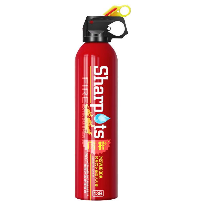 Flash Car Fire Extinguisher Water-Based Car Private Car Household Small Fire Extinguisher Portable Fire Equipment