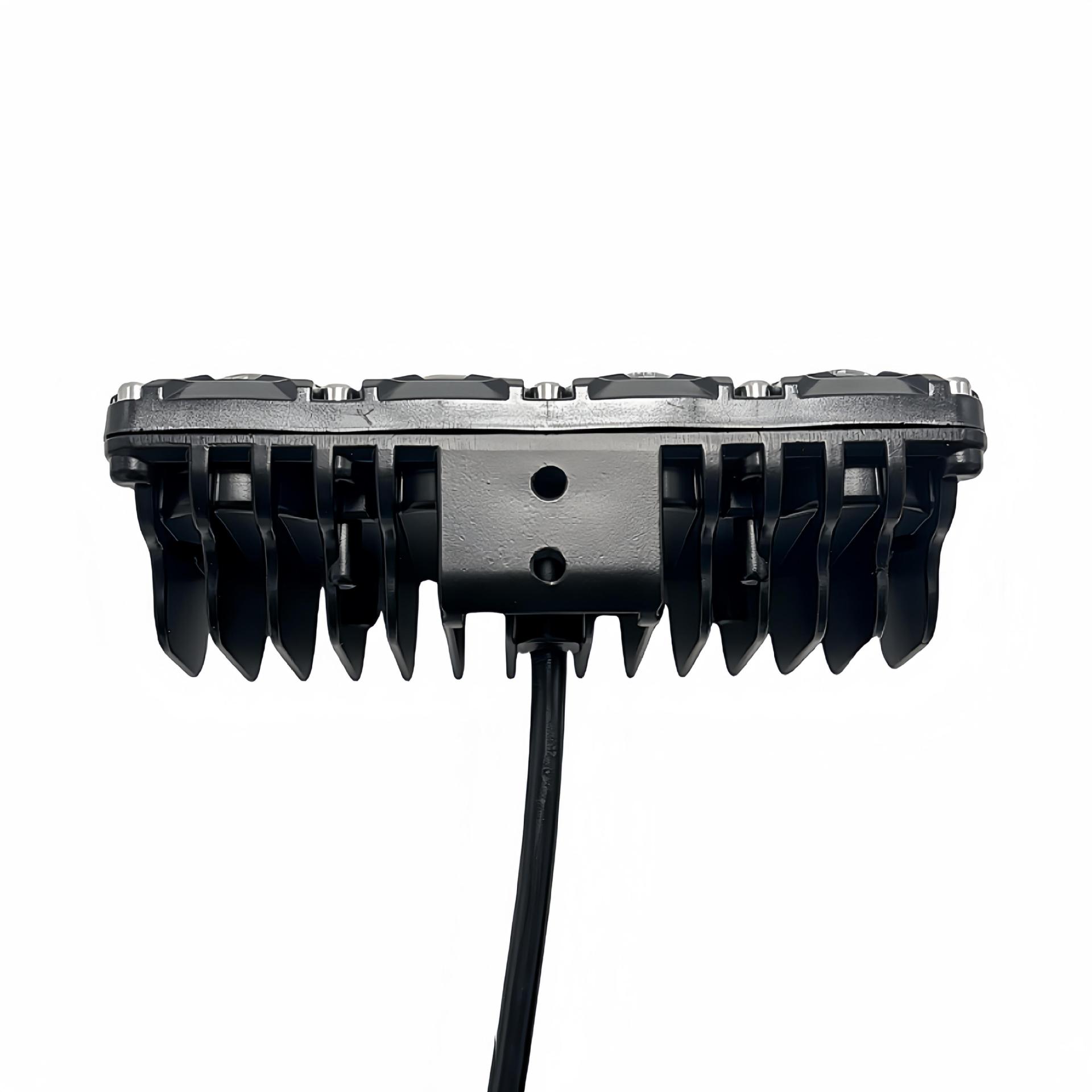 New motorcycle LED spotlight 6LED 8LED two-color spotlight motorcycle spotlight external modified lights