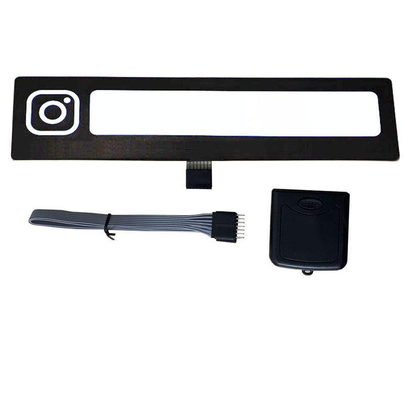 2025 Factory Produces Car-Mounted Woled Luminous Car Stickers El Luminous Car Stickers Led Car Stickers Woled