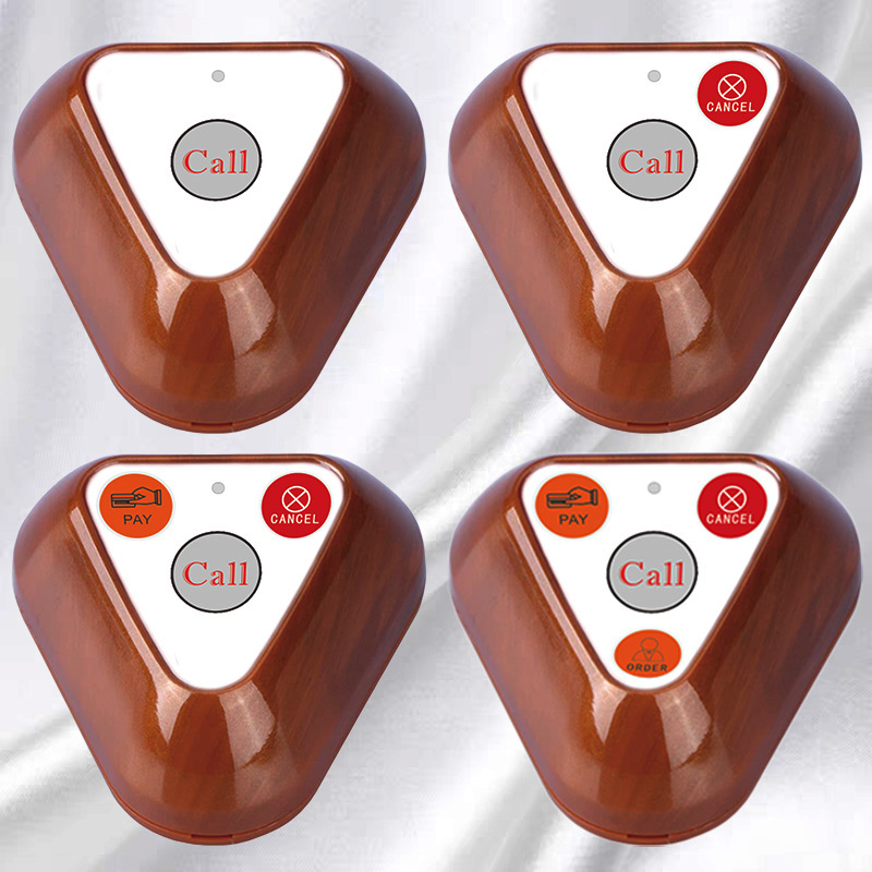610-H4 Wireless Pager Export Cafe Button Club Teahouse Call Bell Restaurant Service Bell System