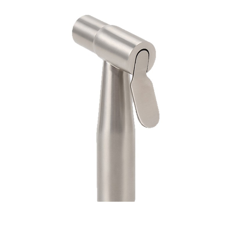 304 Stainless Steel Pressurized Toilet Spray Gun Faucet Flusher Bathroom High Pressure Flush Spray Gun Set