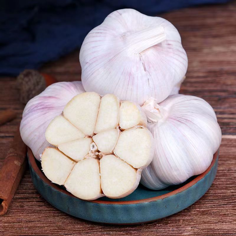 Purple-Skinned Garlic King cm to Shandong Shandong Farm-Grown New Garlic Heads Direct Sales and Wholesale from the Place of Origin