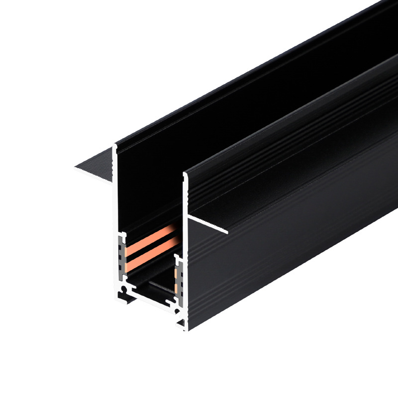 Nvc Lighting Magnetic Track Light Embedded Concealed Line Light Living Room Bedroom Without Main Light Magnetic Light Package Light