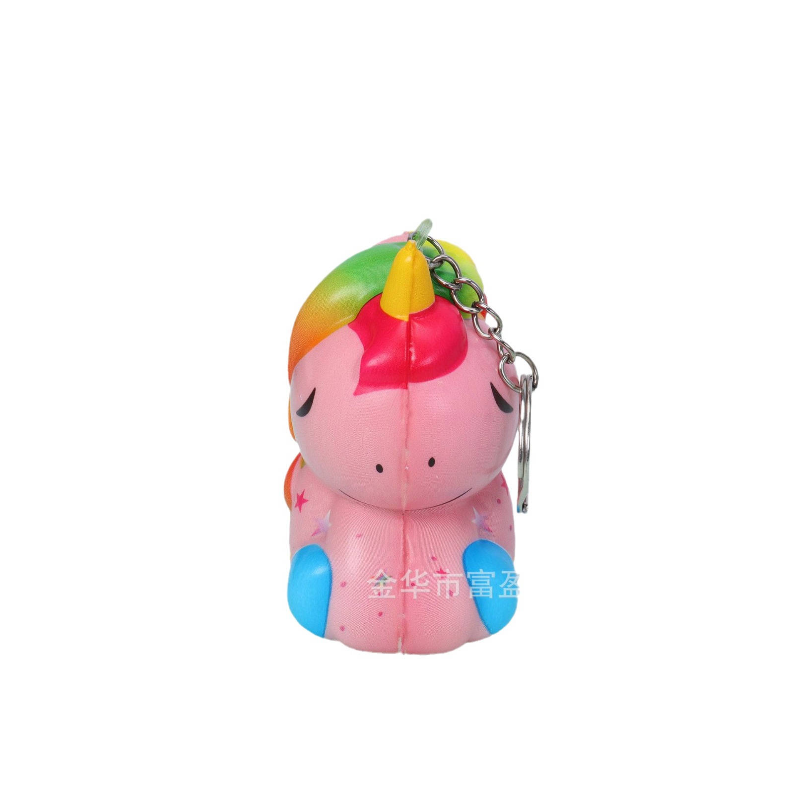 Cross-border new cartoon unicorn children's perfume type pinch music decompression pu slow rebound small toys wholesale