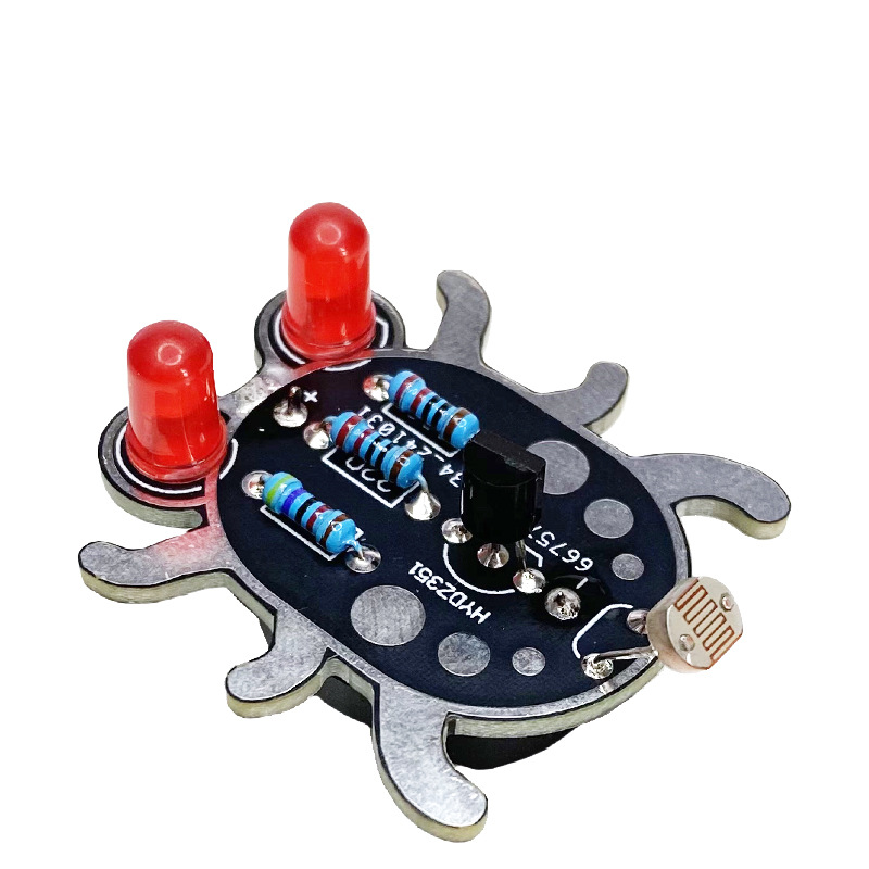 DIY Digital Light-Controlled Lamp Learning Welding Fun Kit Led Light-Emitting Tube Module Handmade Weevil DIY Parts
