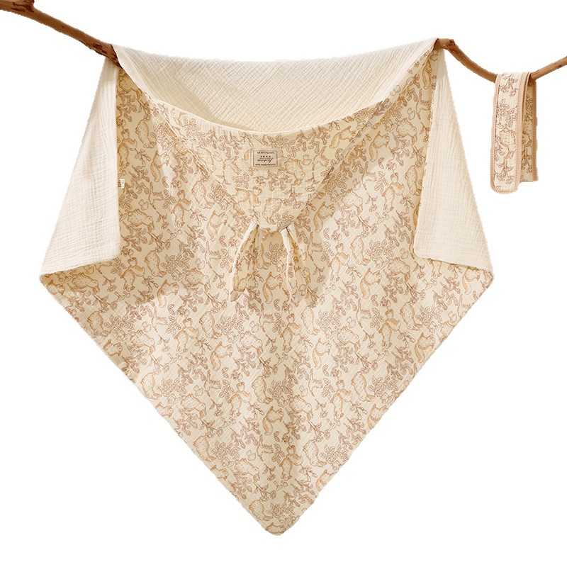 Baby hugging quilt big rabbit ears newborn bag swaddling baby delivery room small quilt available in four seasons