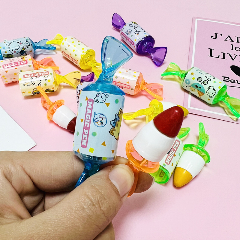 Карандаш в форме конфеты, милый мультяшный, портативный мини-игрушка, оптовая продажа
