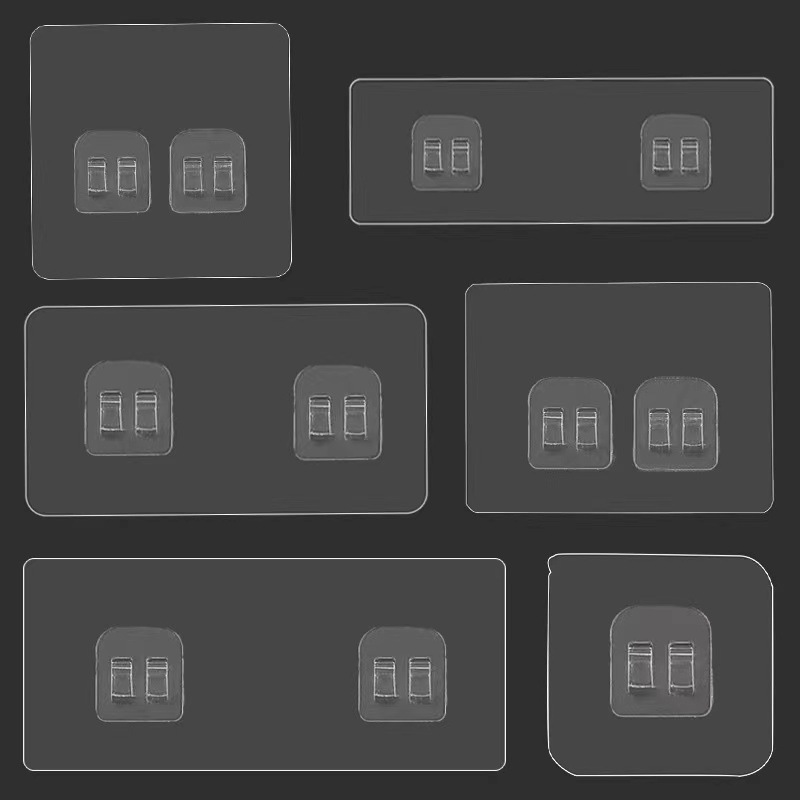 Acrylic Sheet Wholesale Plastic Strong Adhesive Load-Bearing Adhesive Bathroom Shelf Accessories Patch Multi-Functional Storage