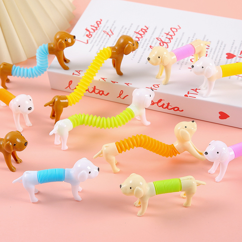 Decompression Telescopic Dog Stretching Versatile Puppy Decompression Toy Student Reward Small Gift Children's Small Toys Wholesale