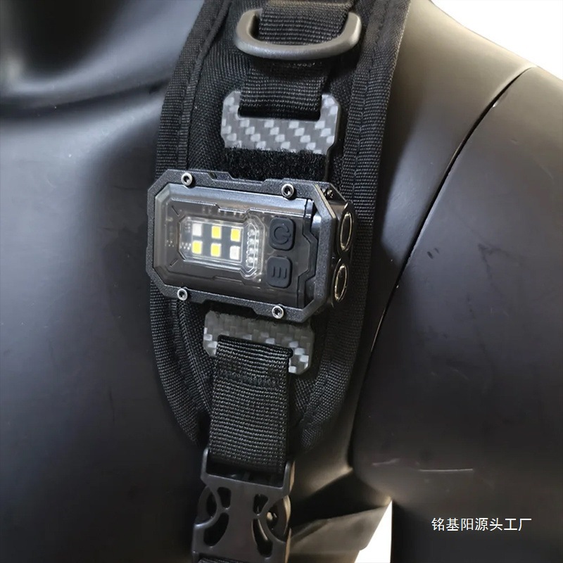 Mini Portable Edc Tactical Flashlight Outdoor Camping Survival Emergency Led Signal Light Lifesaving Light Led