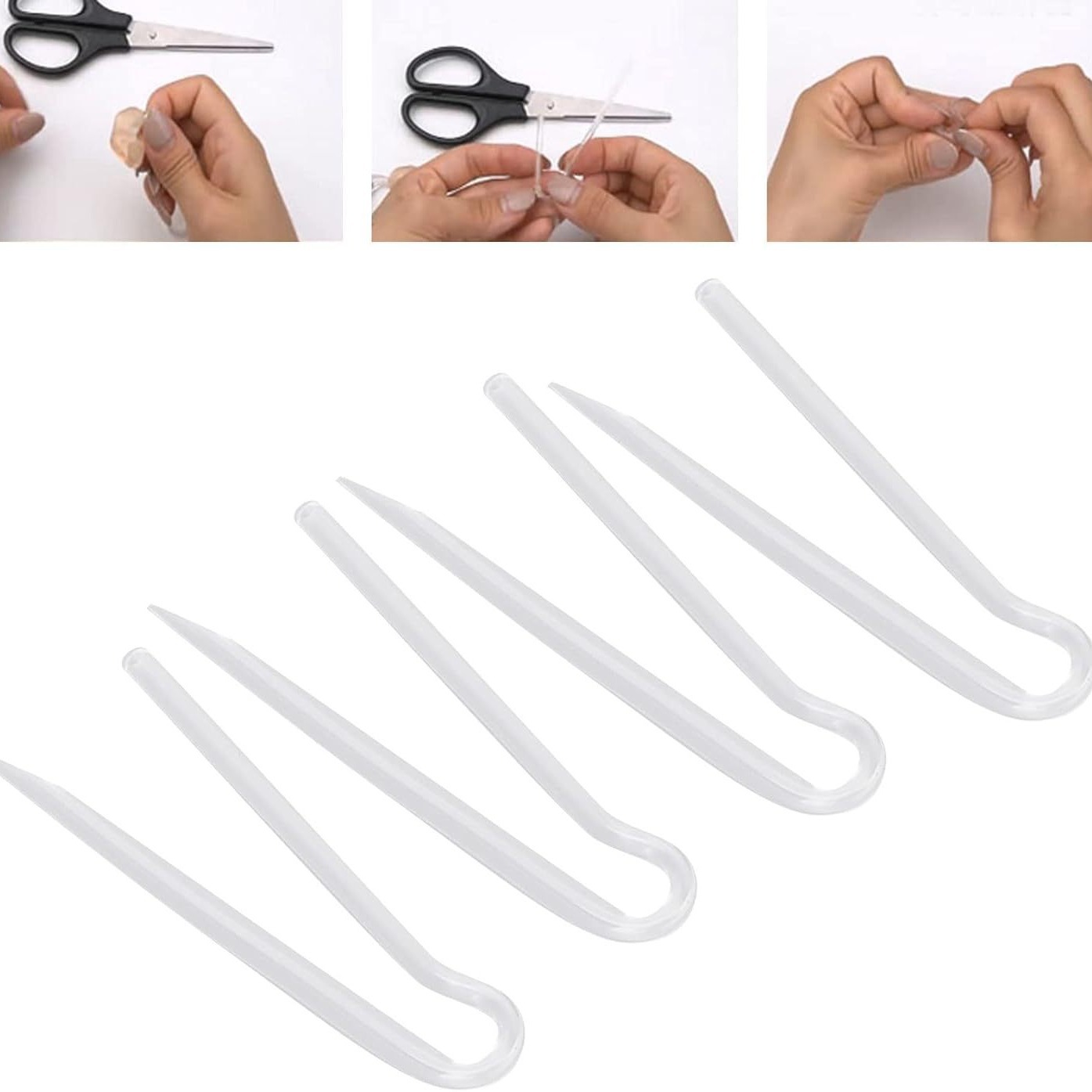 Hearing aid R-type tube sound guide tube PVC hose sound tube ear back machine sound guide tube 3.1/3.3/3.6mm hearing aid