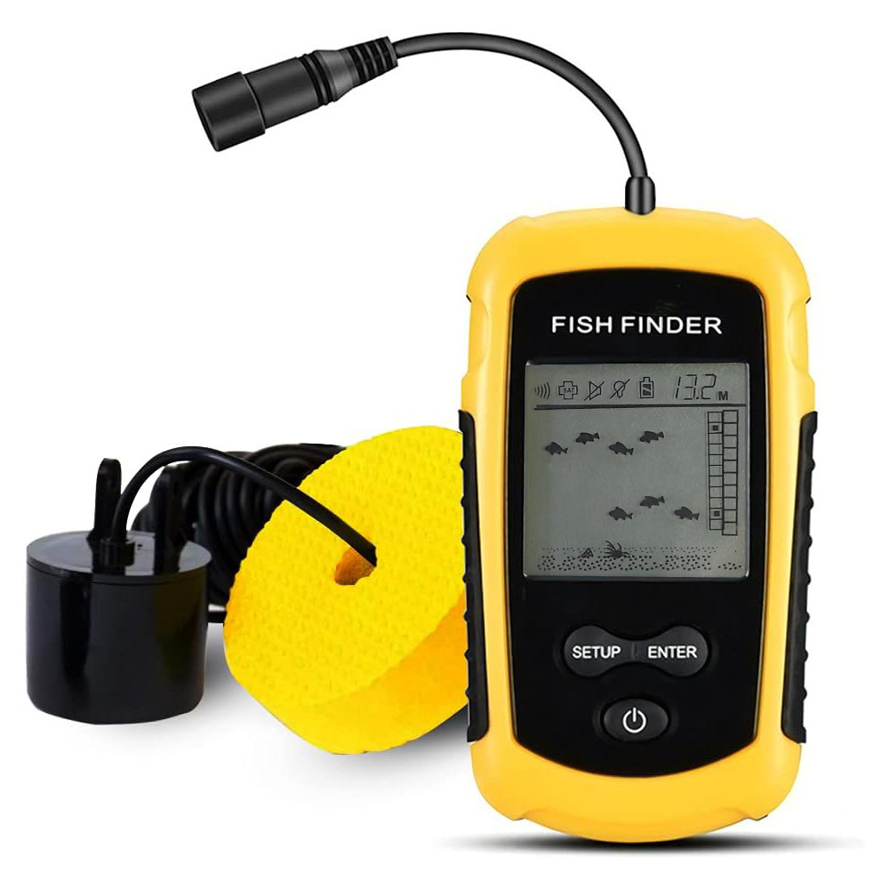 Sonar fishing wired fish finder outdoor supplies fishing gear suitable for sea fishing lake fishing in various scenes