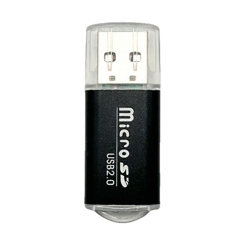 Bright color card reader reading TF card/MICROSD card/mobile phone memory card metal shell high speed 2.0