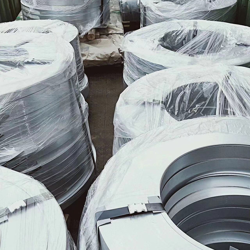 Galvanized Steel Hot-Dip Galvanized Packing Belt Cable Steel Belt Bellows Material