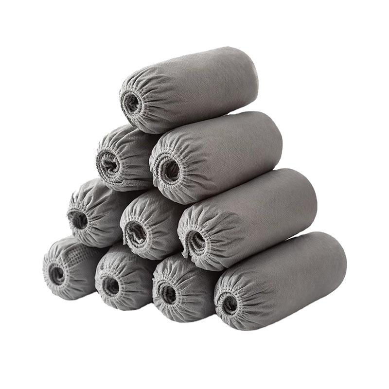 Disposable Shoe Covers Thickeneded Non-Woven Foot Covers Indoor Household Anti-Slip Wear-Resistant Dust-Proof Student Computer Room Shoe Covers