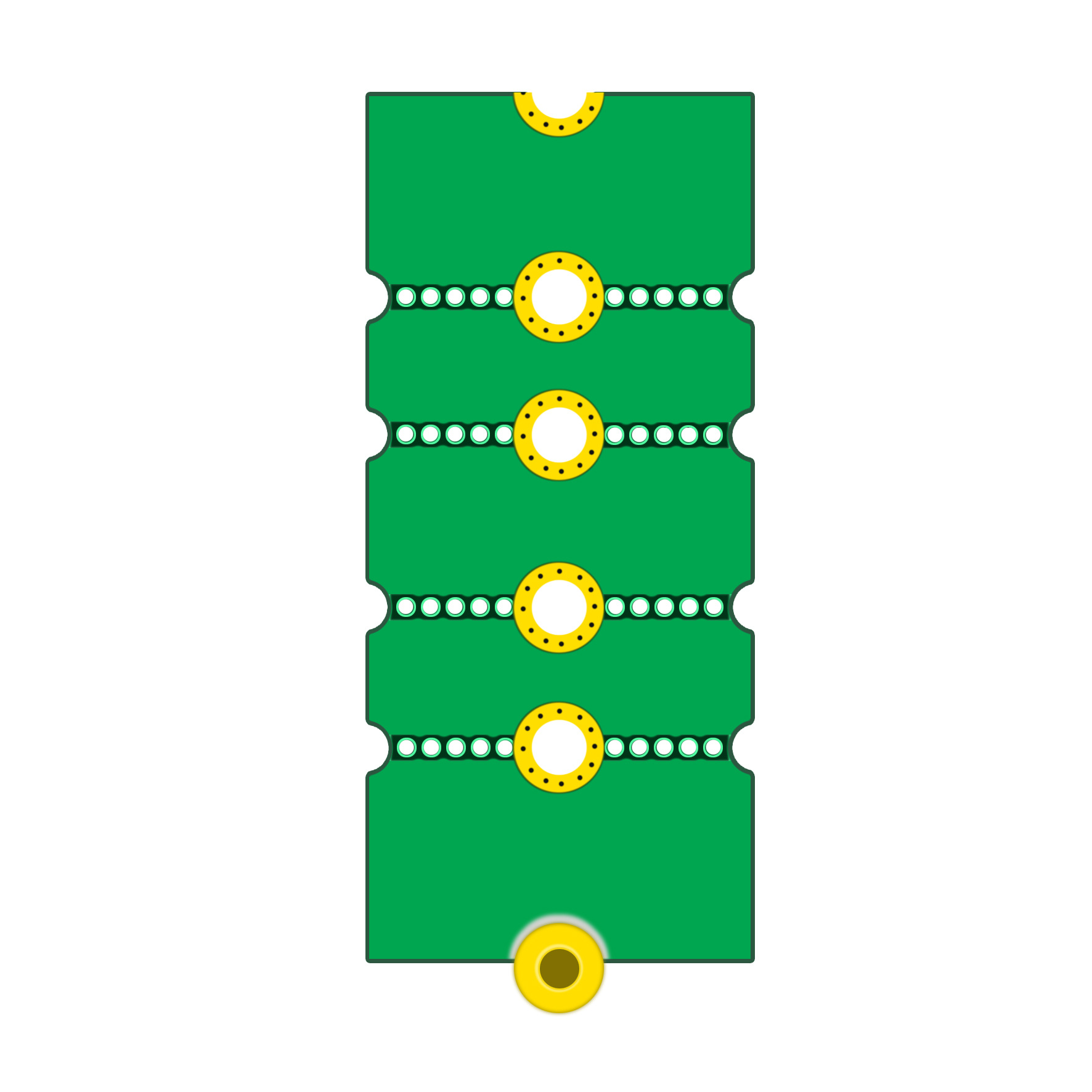 Ngff M.2 Ssd Solid State Drive Extension Plate 2230 2242 2260 to 2280 Extension Bracket Card