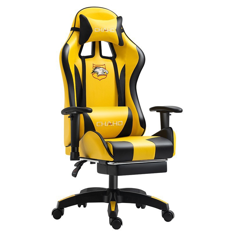 Cross-Border Computer Chair with Backrest, Home Office Chair, Gaming Chair, Comfortable for Long Sitting, Internet Cafe Swivel Chair, Streamer Chair, E-Sports Chair