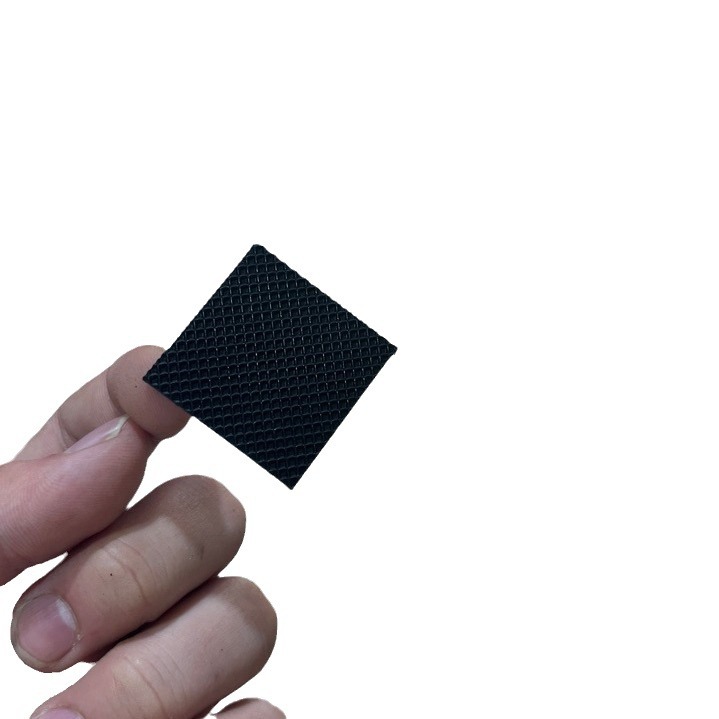 Square and Round Grid Rubber Black Adhesive Pads Anti-Slip Anti-Vibration Oil-Proof Silent Nitrile Rubber Pads