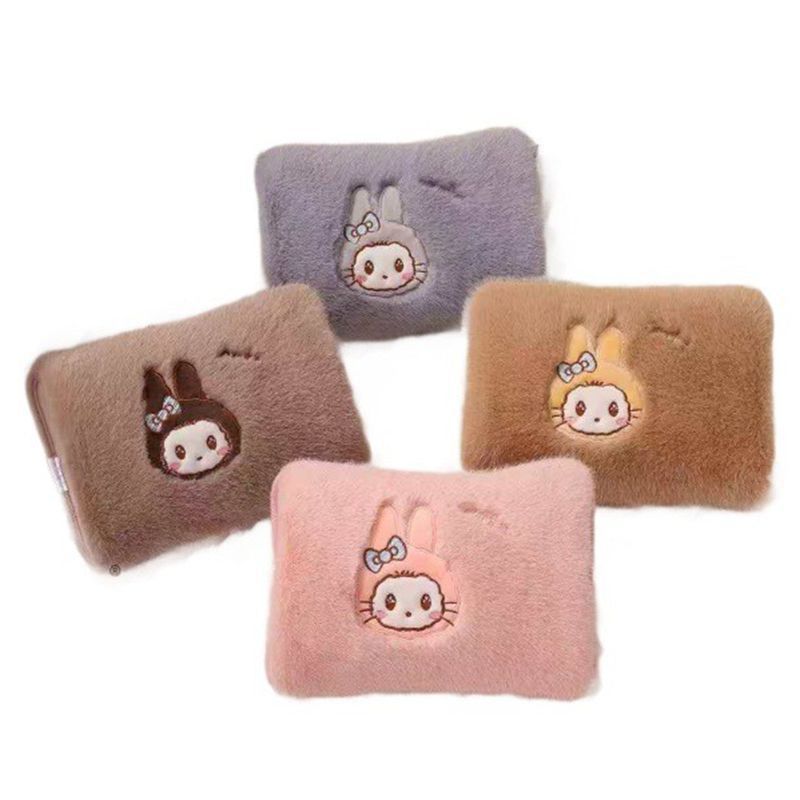 New National Standard Electric Hot Water Bottle Explosion-Proof Automatic Power-Off Warmer Baby Removable and Washable Hot Water Bottle Electric Warmer Hand Warmer Wholesale