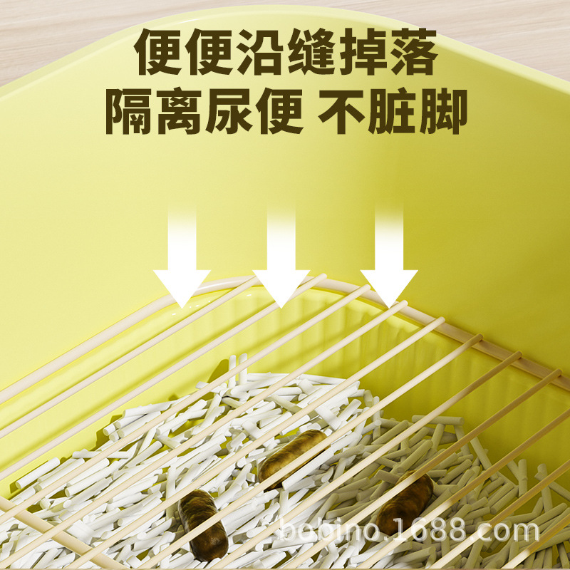 Cross-Border Exclusive Supply of Large Dog Toilets with Thickened Steel Frame and Bathtub-Style Heavy-Duty Pet Toilets for Medium and Large Dogs