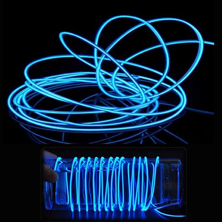 El Wire atmosphere layout supplies light-emitting Cold Light House light ornaments 5 m 3V battery box highlight suit