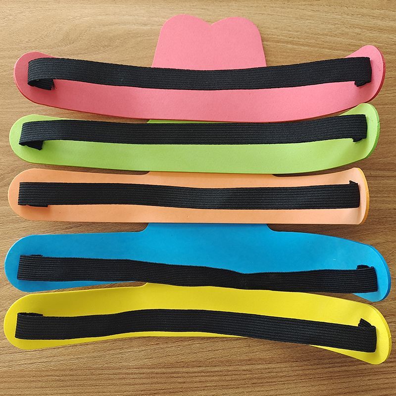 Elastic Headband Blank Headband Headband Brim Accessories Teaching Design Kidsren's Performance Props Pinyin Headdress
