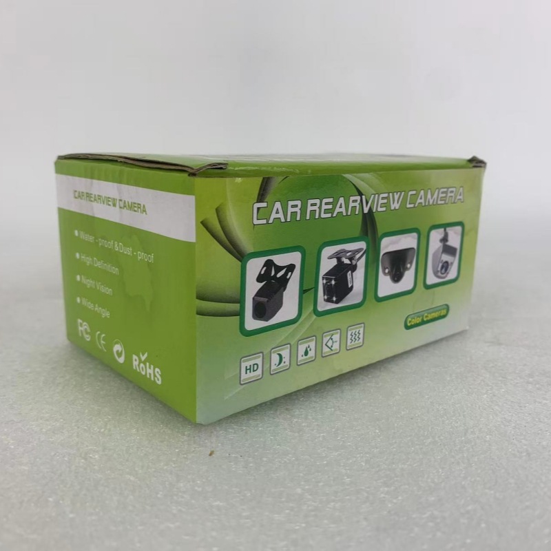 Spot Car Camera Packaging Box Electronic Products Flip Carton Car Rearview Mirror Accessories Cardboard Box Wholesale
