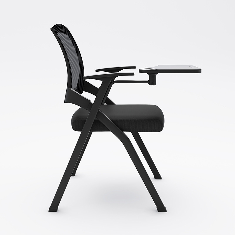 Training Chair with Table Board, Conference Training Room Table and Chair Integrated Stool, Foldable Chair, Office Writing Board, Conference Chair