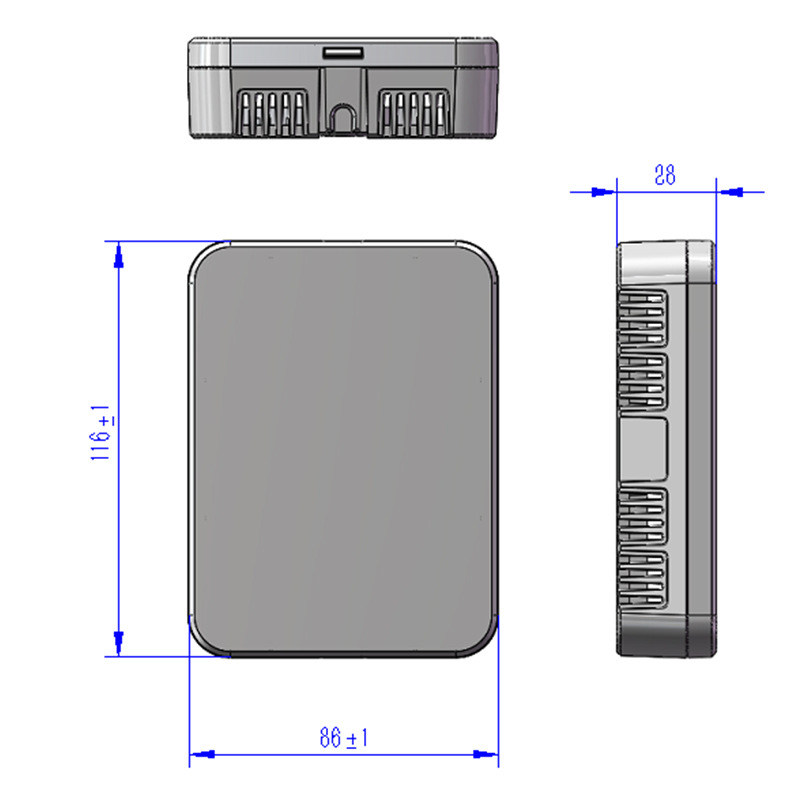 Industrial Rs485 Output Formaldehyde Transmitter Air Quality Detection Sensing Equipment Sensor