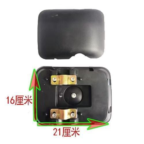 Heavy-Duty Truck Rearview Mirror for Howo, Auman, Foton, and Sinotruk, Suitable for Large and Small Trucks