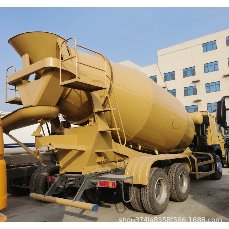 Mercedes-Benz Mixer Truck Mixer Truck Export Howo Mixer Truck Commercial Mixing Station 12 Cubic Mixer Truck Mixing Tank Mixer