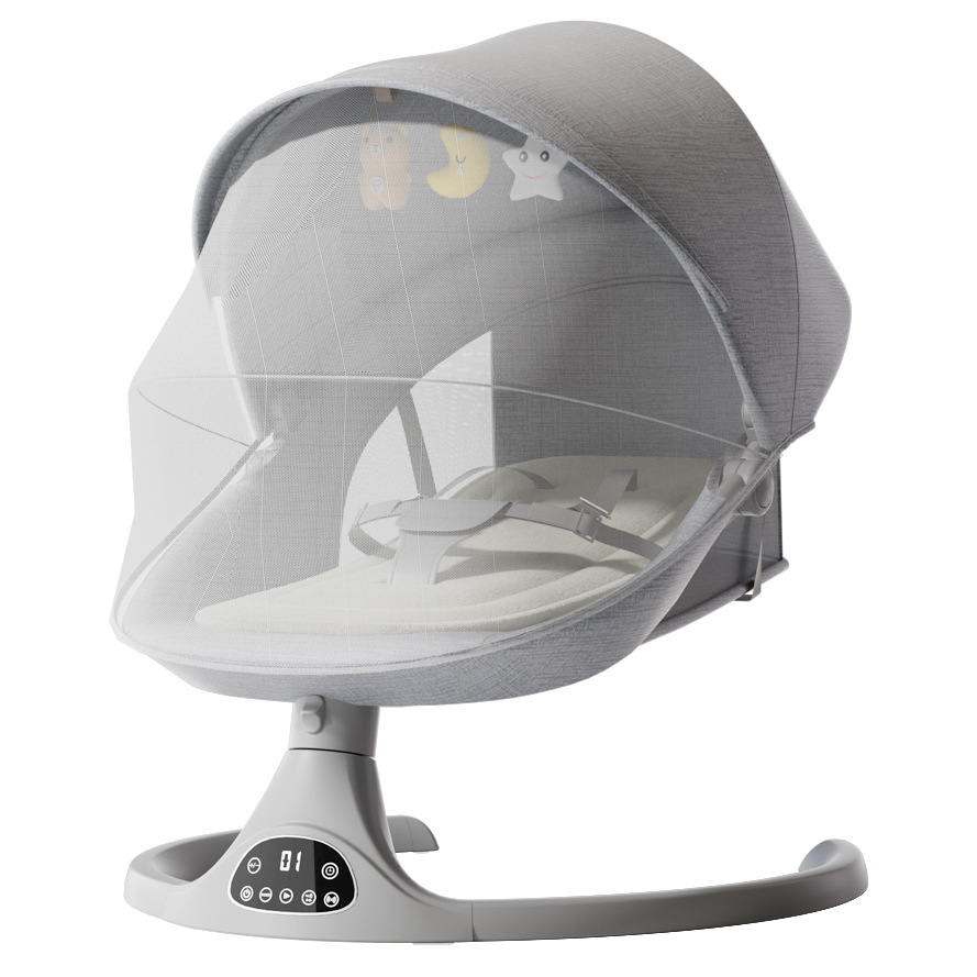 Cross-Border Baby Rocking Chair Multifunctional Electric Cradle Rocking Bed Newborn Intelligent Baby Soothing Artifact Cradle