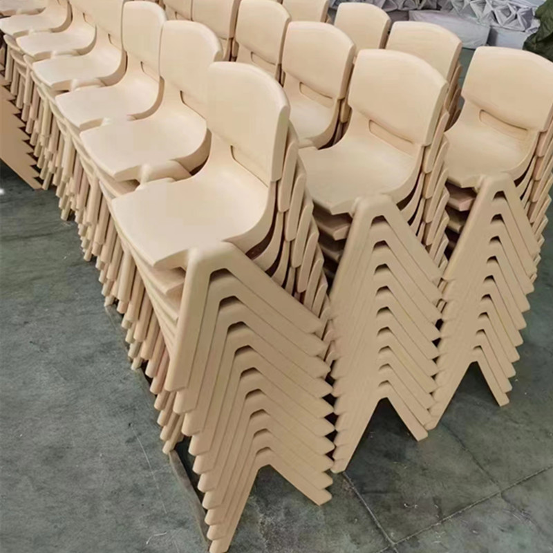 Kindergarten Chair Children's Plastic Back Chair Thickened Student Training Class Desks and Chairs Adult Chair Manufacturer Wholesale