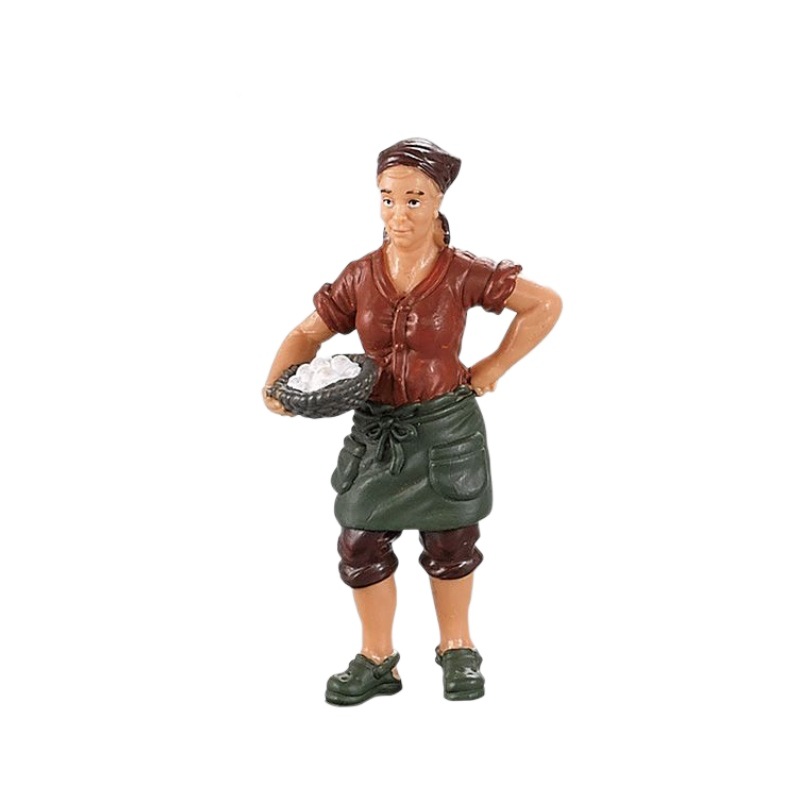 Simulation character model toy farmer farmer farmer woman keeper diver pasture worker forest police doll