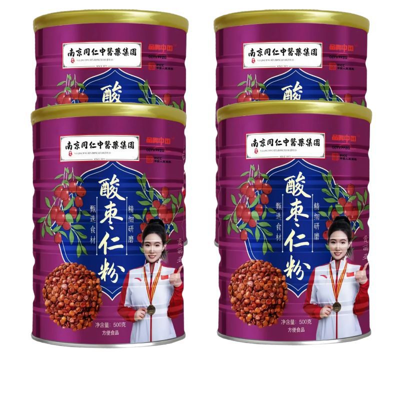 Jujube Kernel Powder 500g Canned Ready-To-Eat Meal Replacement Powder Convenient Food Wholesale Can Be Shipped on Behalf of Others